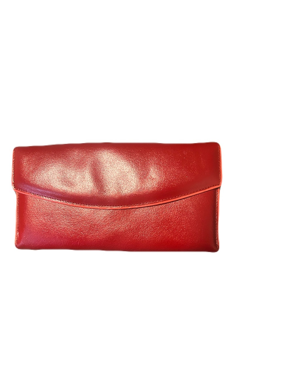 True Vintage Dead Stock Buxton Red Leather Two Piece Wallet